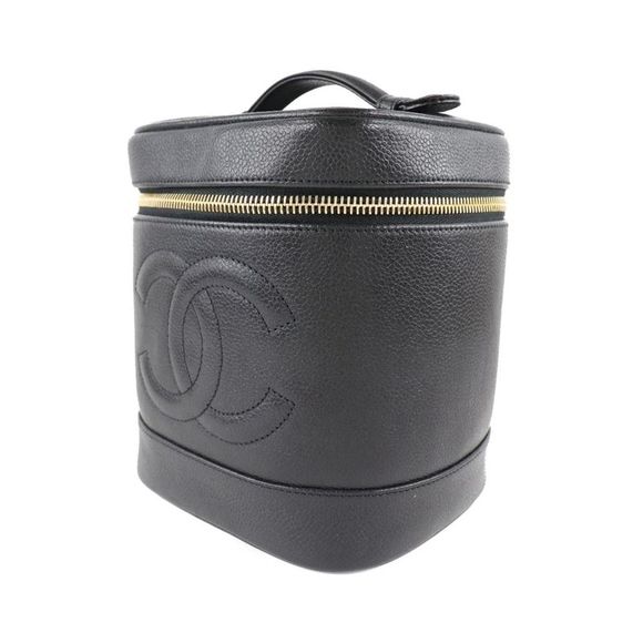 Chanel Vanity  Leather Handbag - Picture 4 of 8